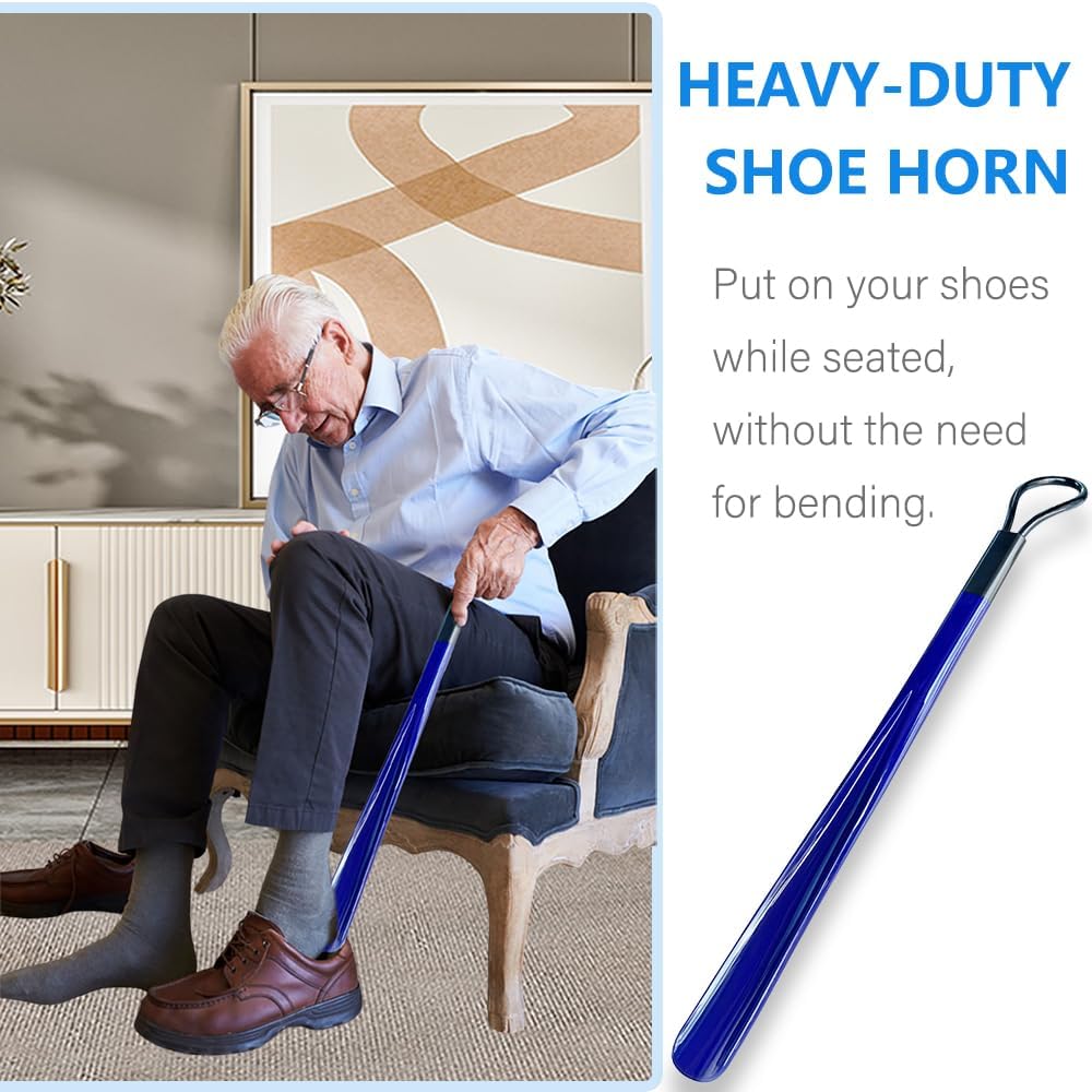 7-Piece Hip Replacement Recovery Kit for Seniors with Reacher, Sock Aid, Dressing Tools

