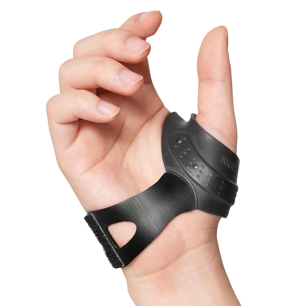 Velpeau CMC Thumb Brace, Flexible Rubber Thumb Splint for Arthritis Support

