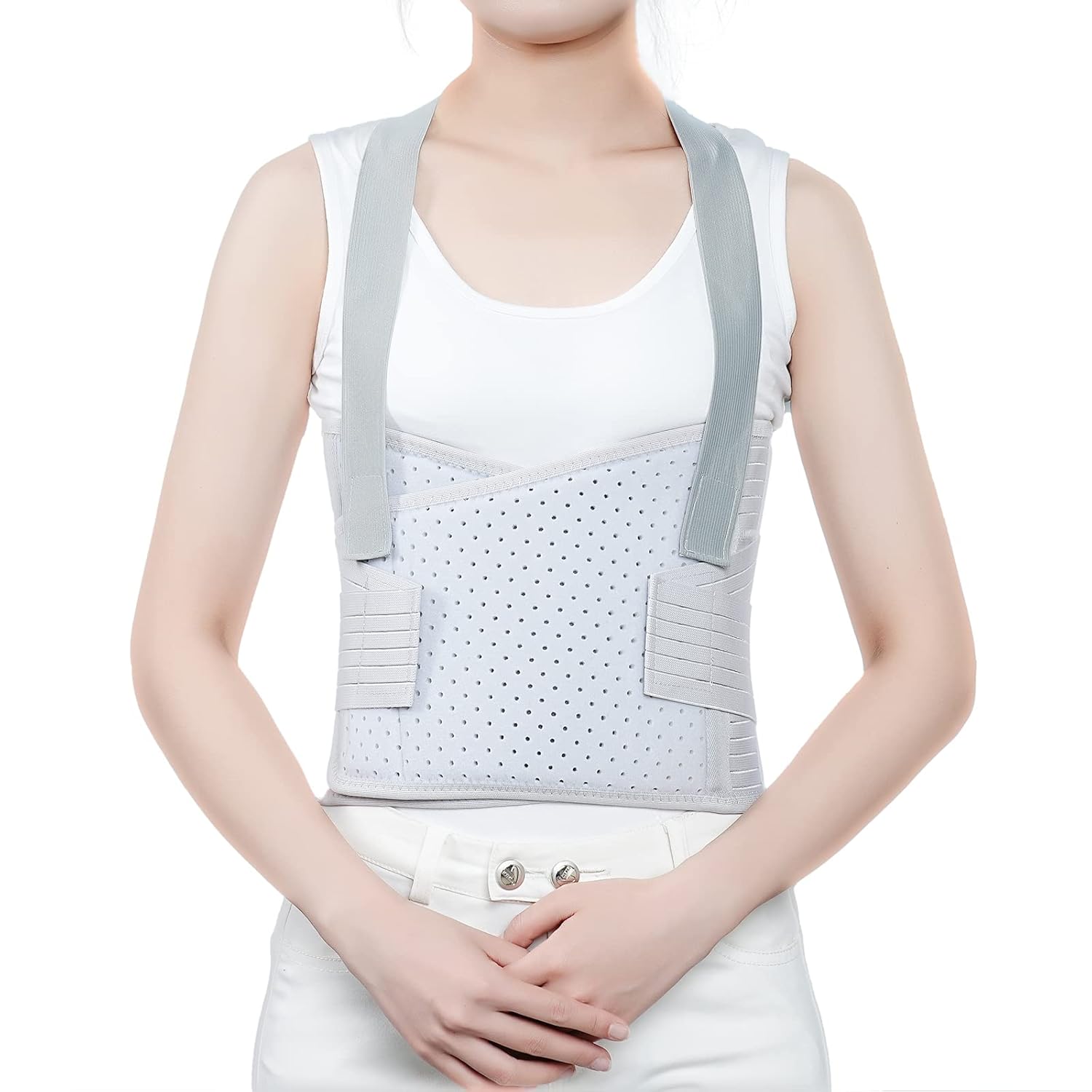Solmyr Rib Injury Belt Chest Binder Rib Brace Compression Support

