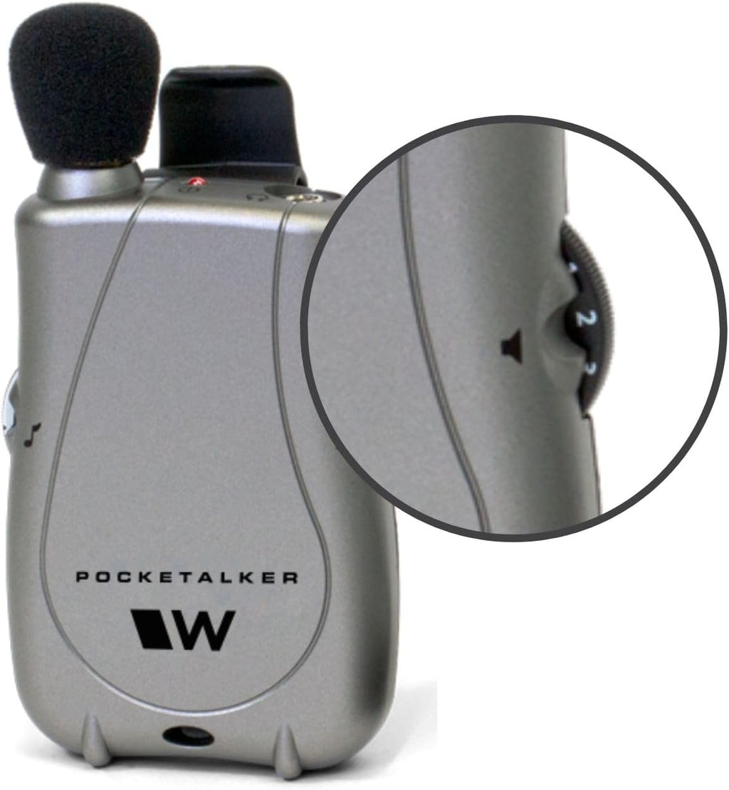 Williams Sound Pocketalker Ultra Hearing Amplifier Assistive Listening Device with Earbuds

