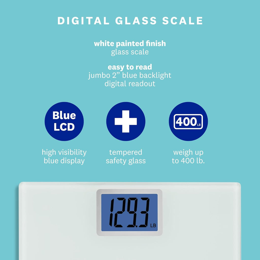 Weight Watchers by Conair Digital Bathroom Scale for Body Weight

