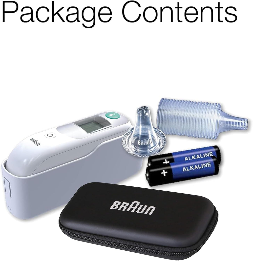 Braun ThermoScan 6 Ear Thermometer IR Technology Color-Coded Display IRT6515

