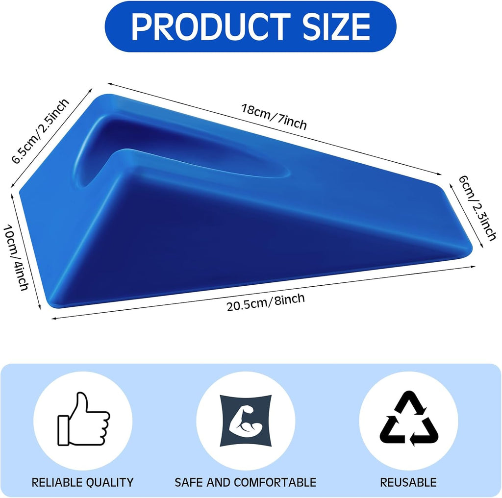 Suzile Triangular Therapy Wedge Pillow Non-Slip Silicone Positioning Cushion

