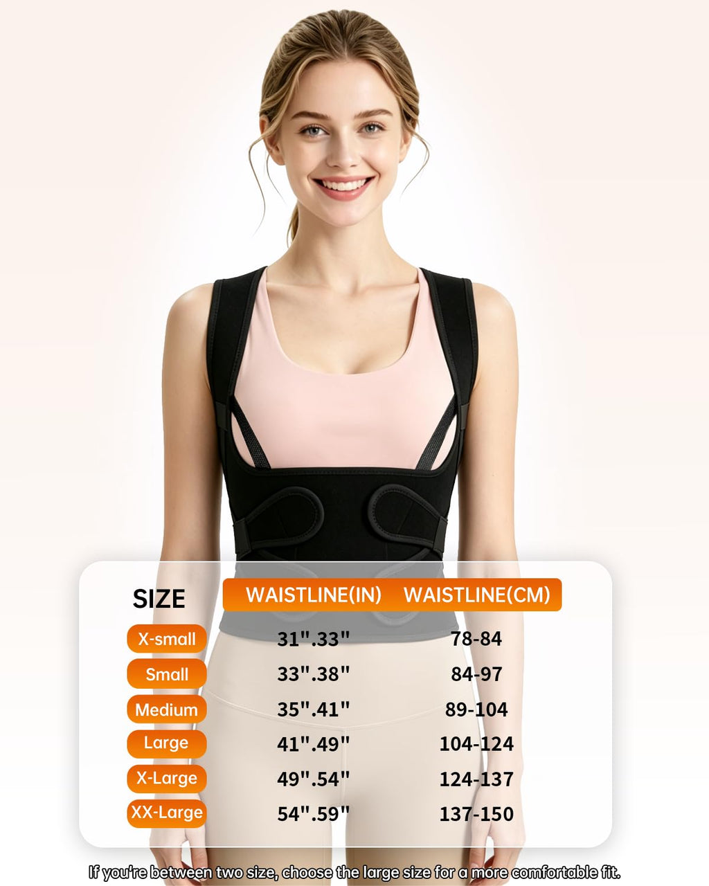 Posture Corrector for Women and Men, Dynamic Traction Back Brace for Back Pain

