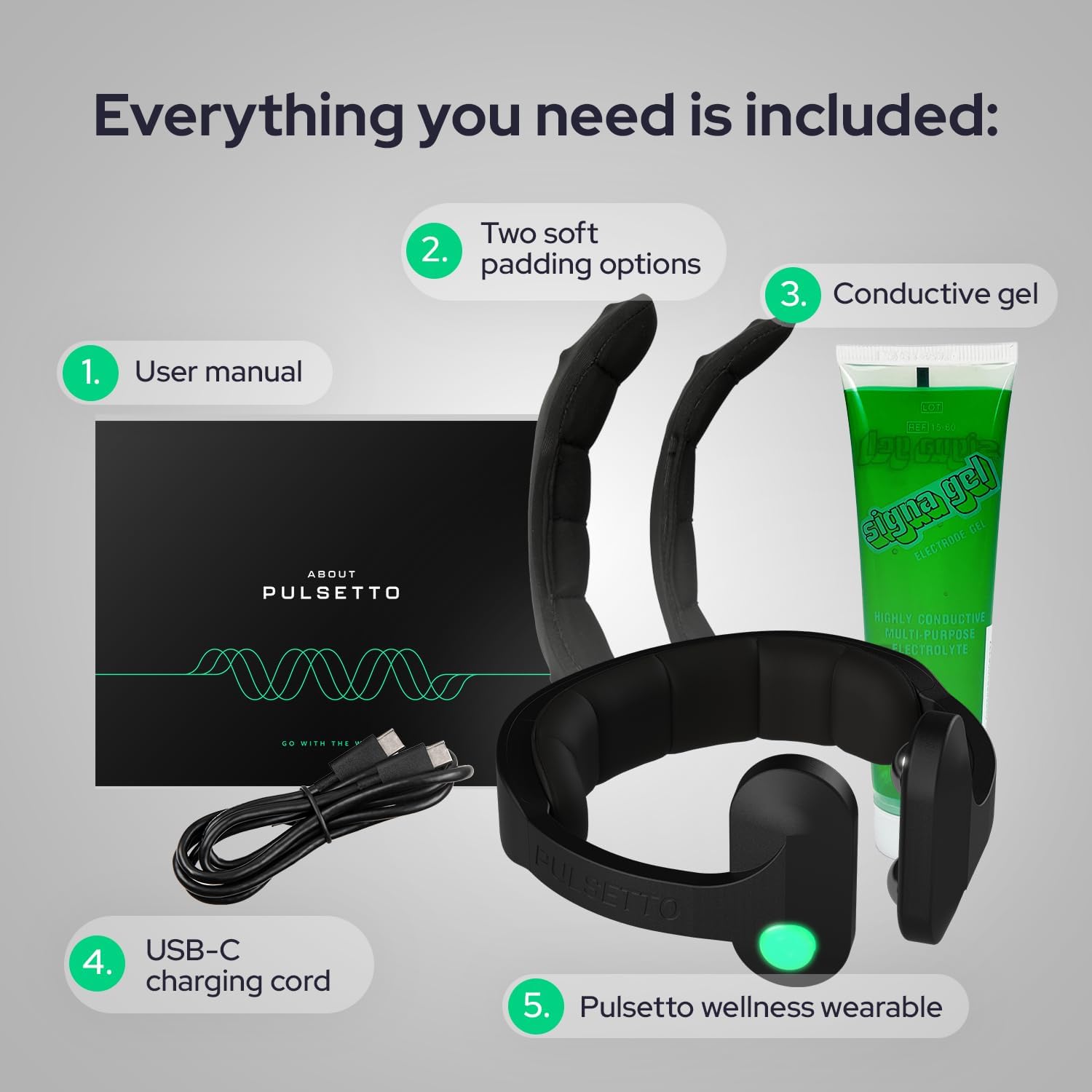 Pulsetto FIT (V2) Wellness Wearable for Relaxation, Sleep & Daily Wellness Support

