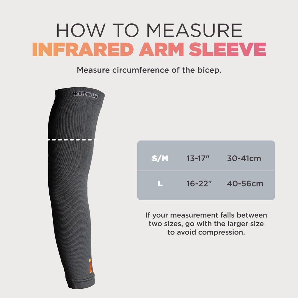 Incrediwear Arm Sleeve for Men and Women, Compression Support for Muscle Pain

