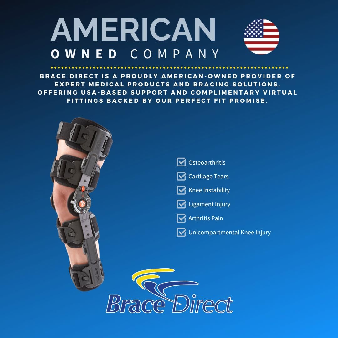 OA ROM Unloader Brace - Adjustable Offloading for Osteoarthritis L1843 L1851

