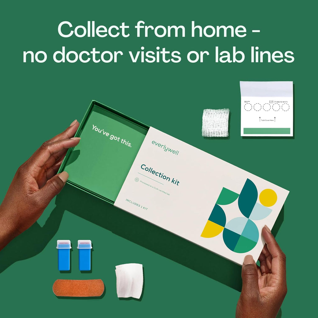 Everlywell Food Sensitivity Test Kit for 96 Foods, At-Home Collection, CLIA Lab

