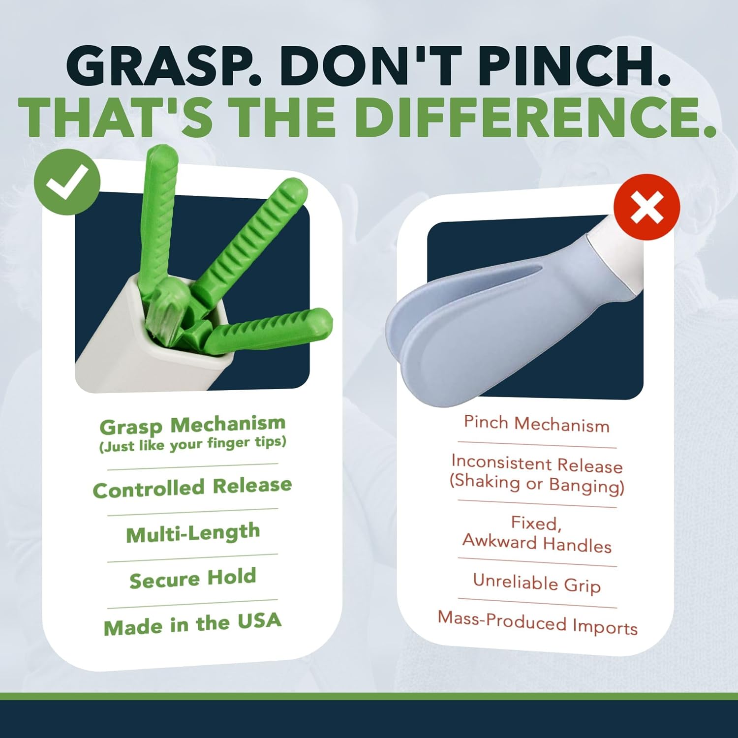 FreedomWand Multipurpose Toilet Wiping Aid, Adjustable Reach Toilet Assist Tool


