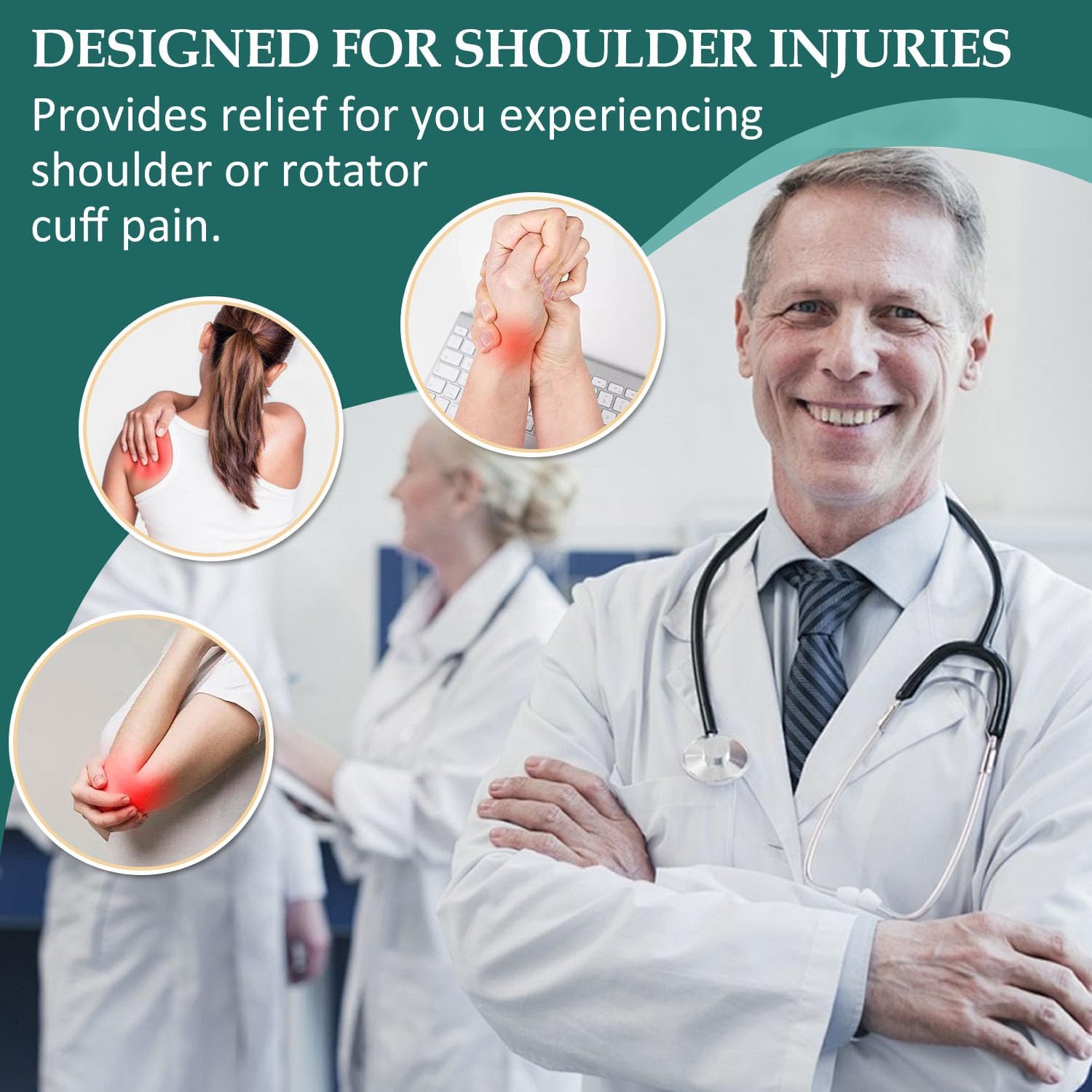 HARBOREST Shoulder Surgery Pillow for Shoulder Pain and Rotator Cuff Support

