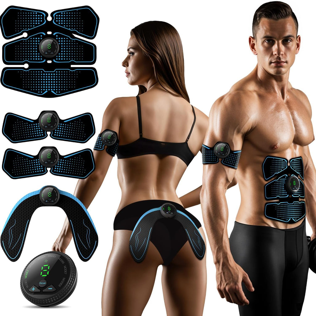 Body Control Muscle Stimulator for Arms, Abdomen, Thighs and Buttocks

