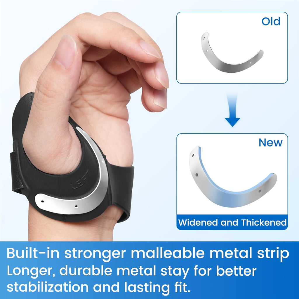 Velpeau CMC Thumb Brace Flexible NBR Rubber Thumb Stabilizer for Arthritis Support

