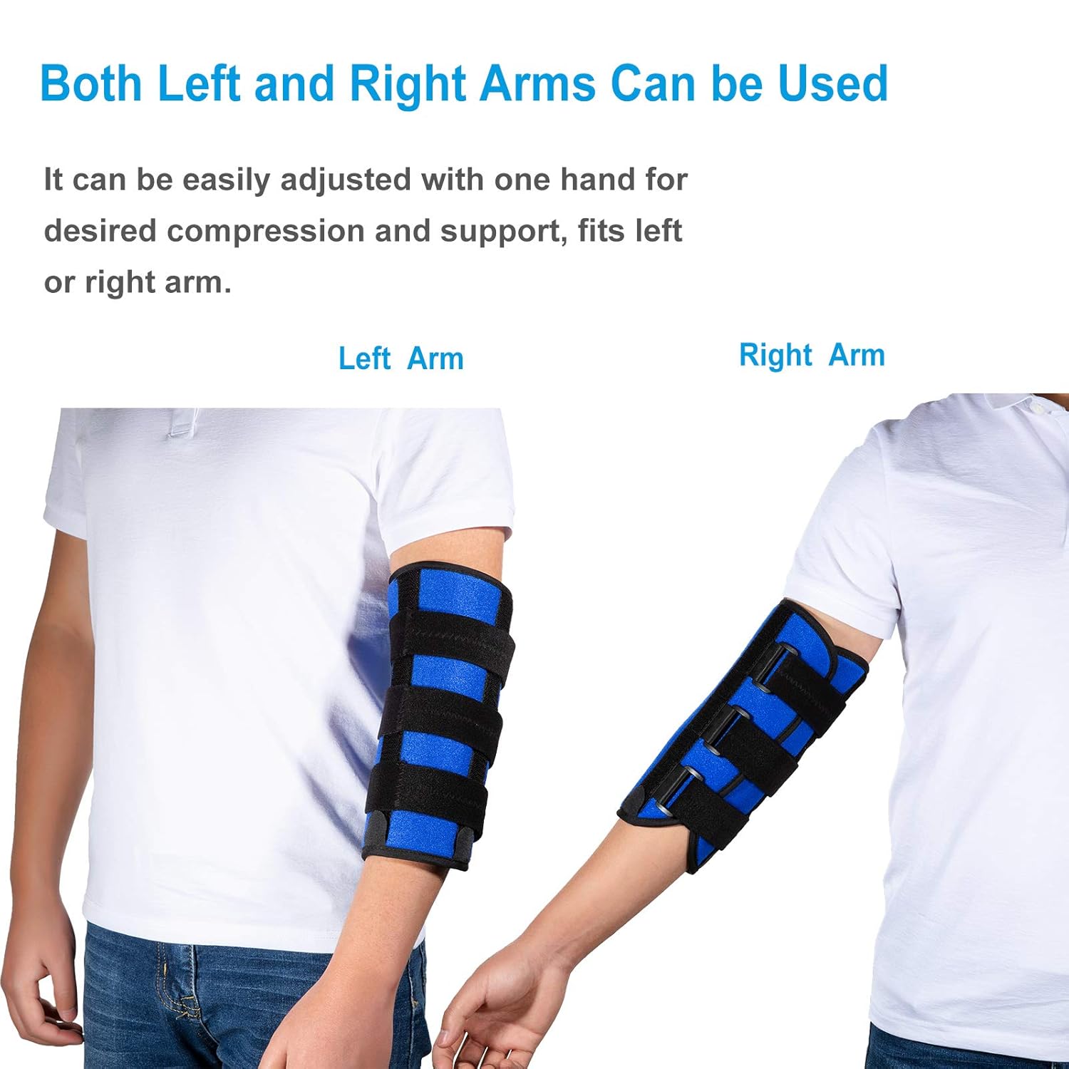 Sylong Elbow Night Splint Brace for Cubital Tunnel Syndrome Ulnar Nerve Support

