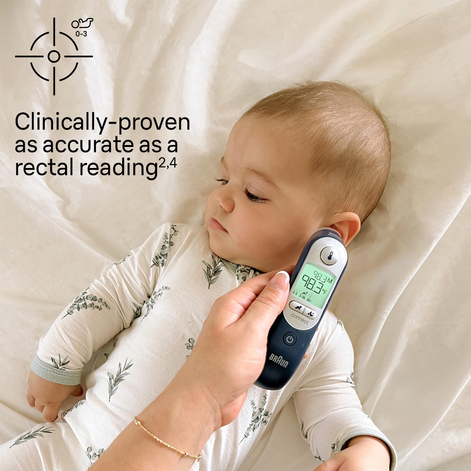Braun Digital Ear Thermometer for Kids with Age Precision, Fever Monitoring

