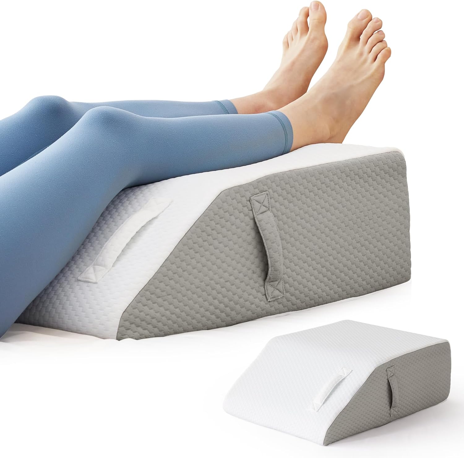 BIEEZZK Memory Foam Elevating Wedge for Blood Circulation, Swelling Relief

