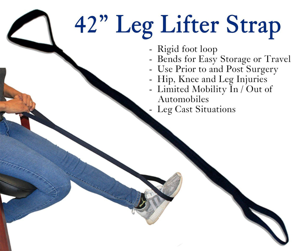 RMS Hip & Knee Kit with Leg Lifter, Rotating Reachers, Sock Aid, Dressing Stick

