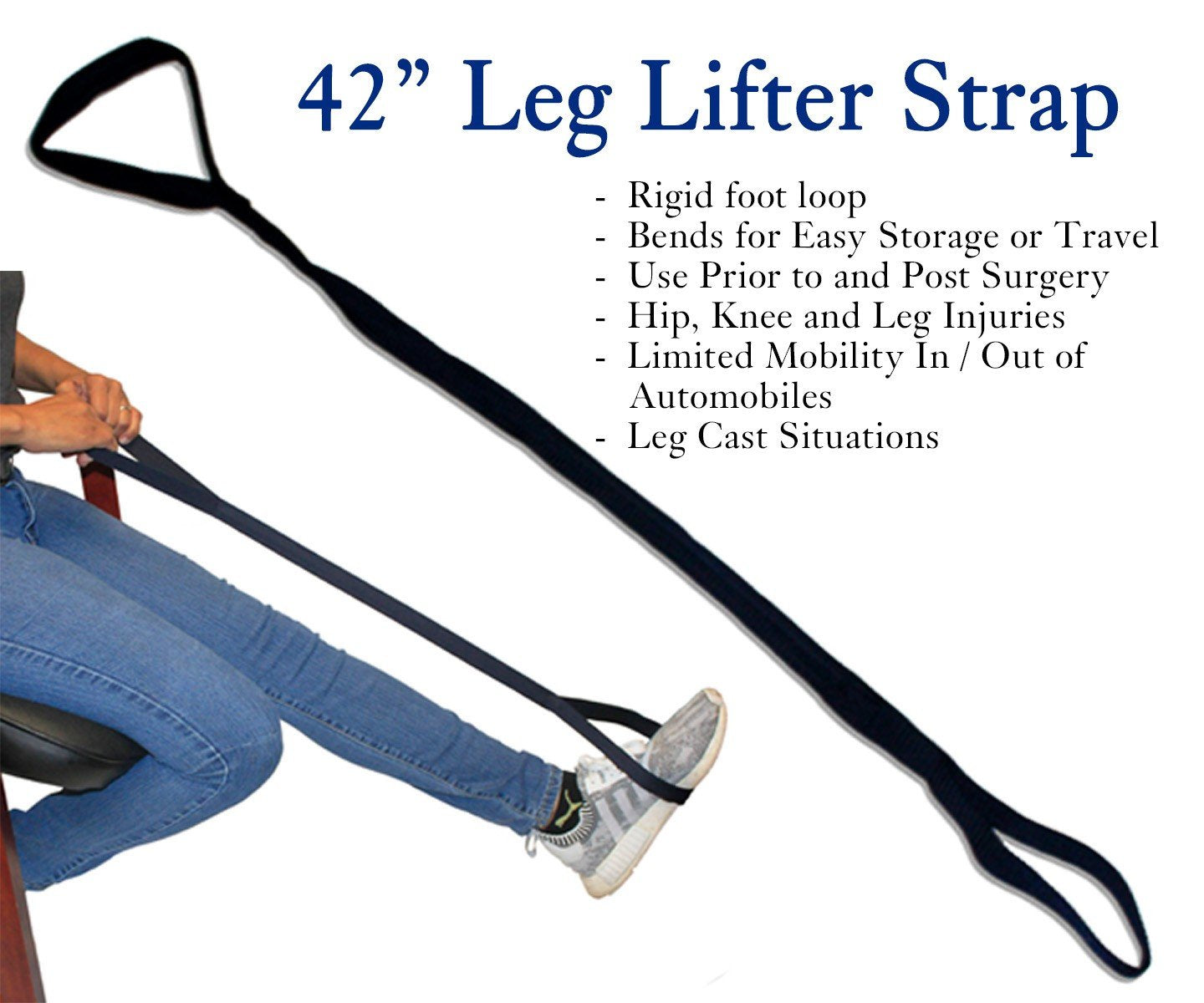 RMS Hip & Knee Kit with Leg Lifter, Rotating Reachers, Sock Aid, Dressing Stick

