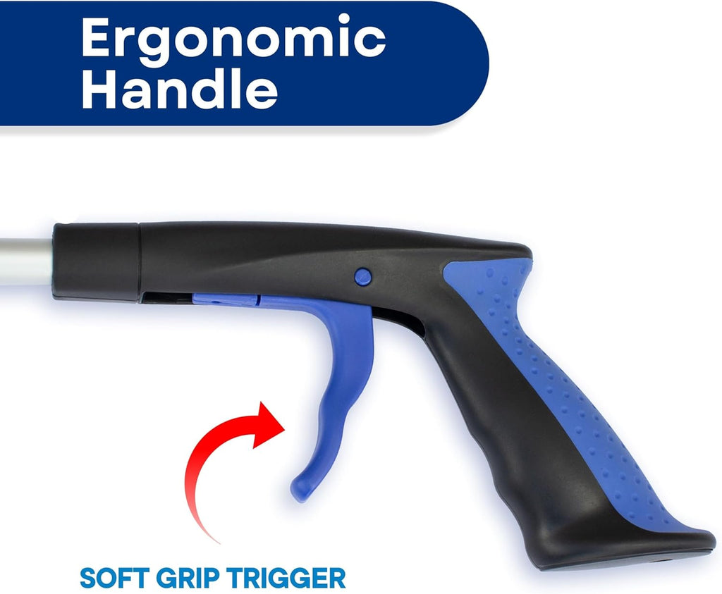 RMS 2-Pack 32 in Extra Long Grabber Reacher with Rotating Jaw Mobility Aid

