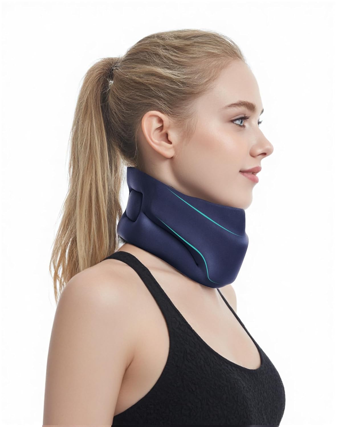 Neck Brace for Sleeping with Cervical Collar Support for Neck Pain Relief

