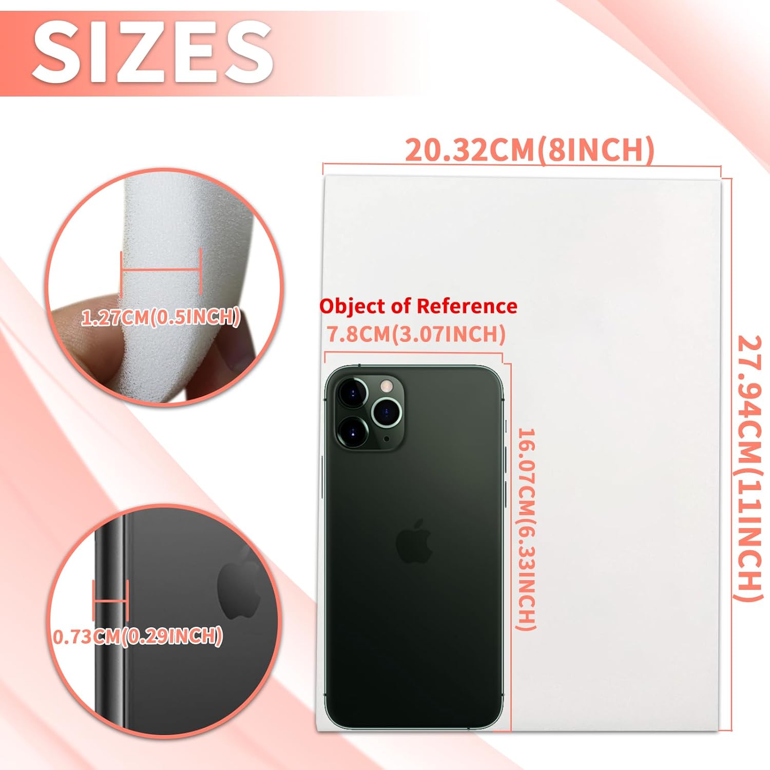 WENSSKKU Lipo Foam Pads Post Surgery Compression Sheets for Liposuction Recovery

