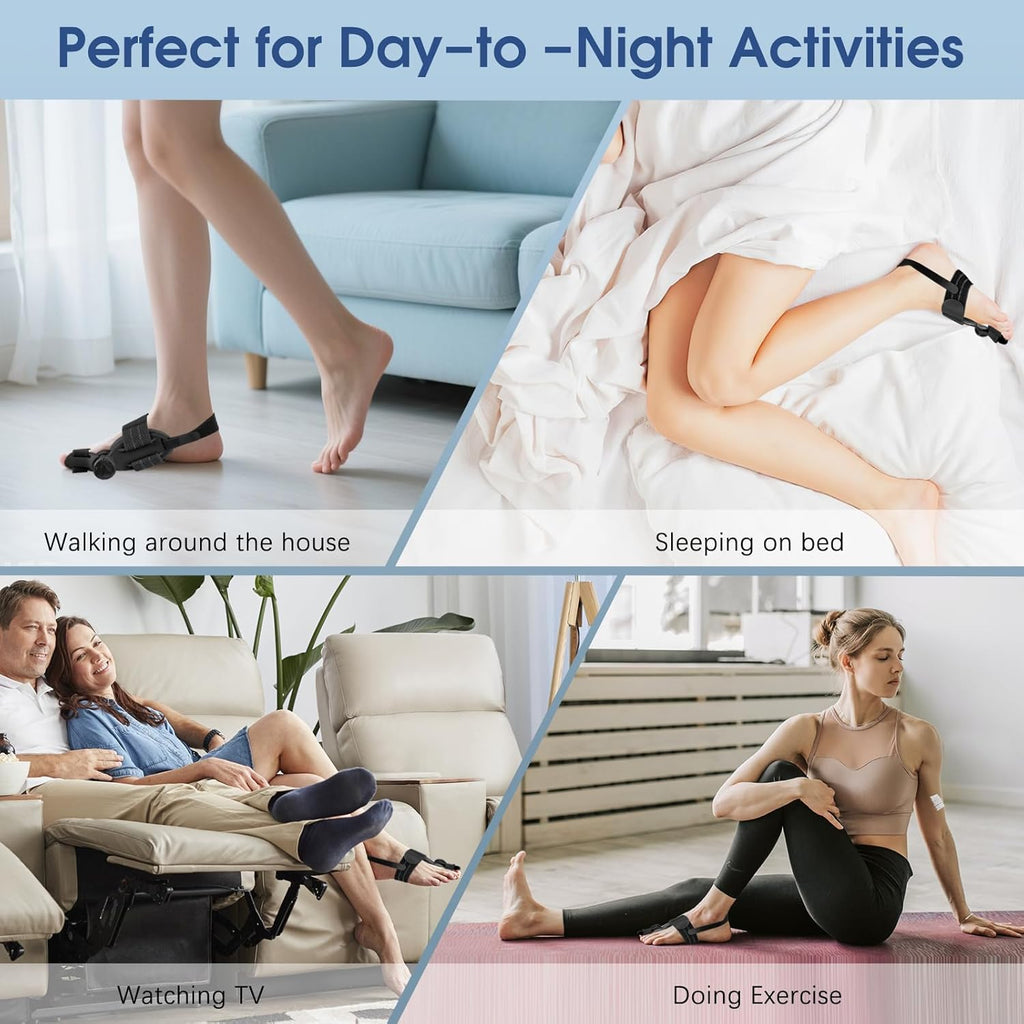 KASHEVI Adjustable Bunion Corrector for Big Toe, Hallux Valgus Splint


