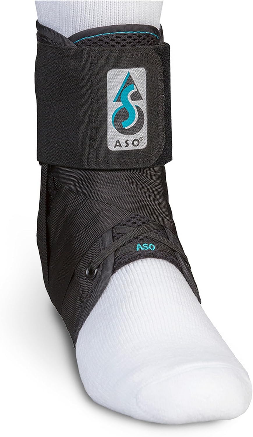 Med Spec ASO Lace-Up Ankle Stabilizer Brace for Sprains and Peroneal Tendonitis

