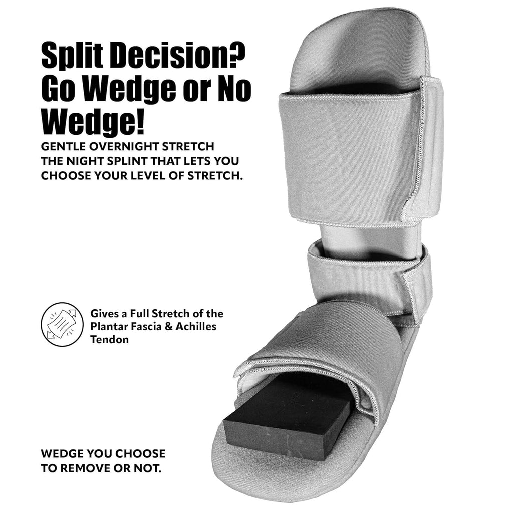 Brace On 90 Degree Night Splint for Plantar Fasciitis Foot Brace

