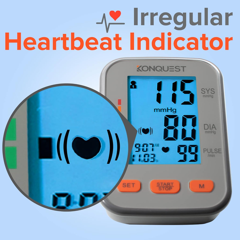 Konquest KBP-2704A Automatic Upper Arm Digital Blood Pressure Monitor

