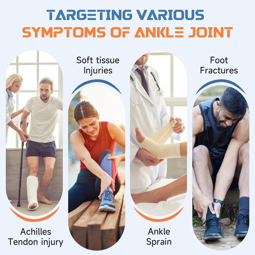 Short Air Walker Boot Orthopedic Fracture Immobilizer for Ankle Foot Injury

