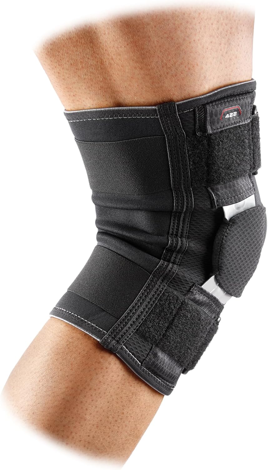 McDavid Hinged Knee Brace for Men & Women, Compression Knee Support Sleeve

