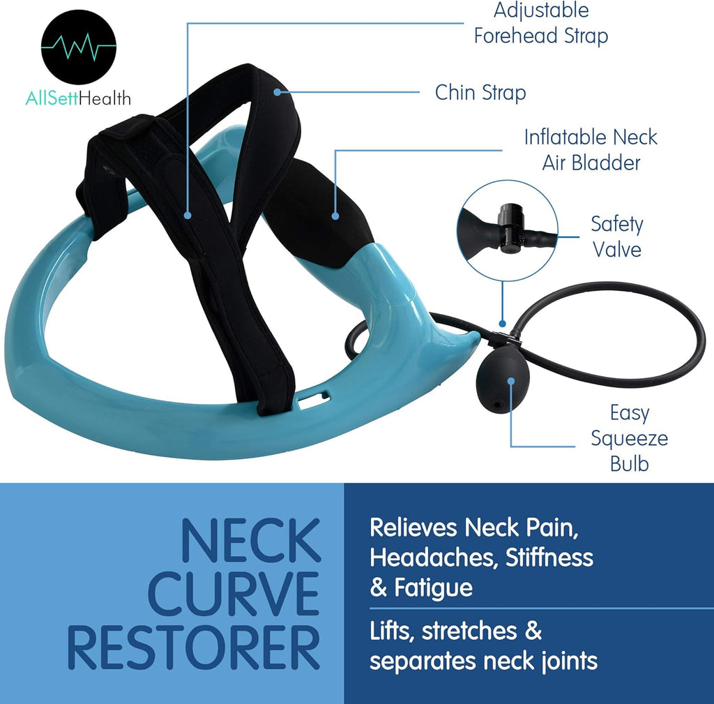 Neck Decompression Exerciser Cervical Spine Hydration Pump Relief for Stiffness

