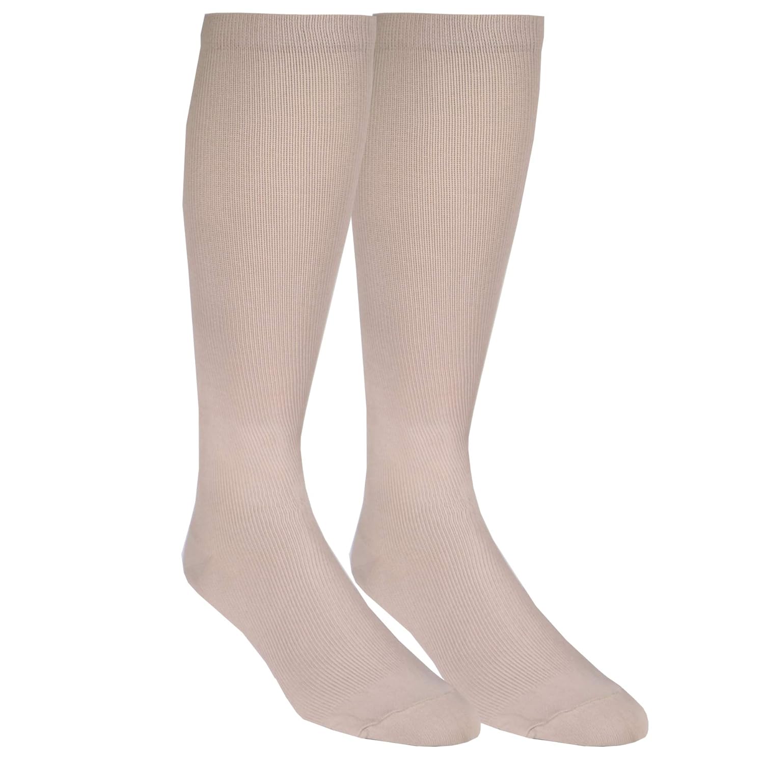 Truform Compression Socks 20–30 mmHg Knee-High Dress Socks for Men Over Calf

