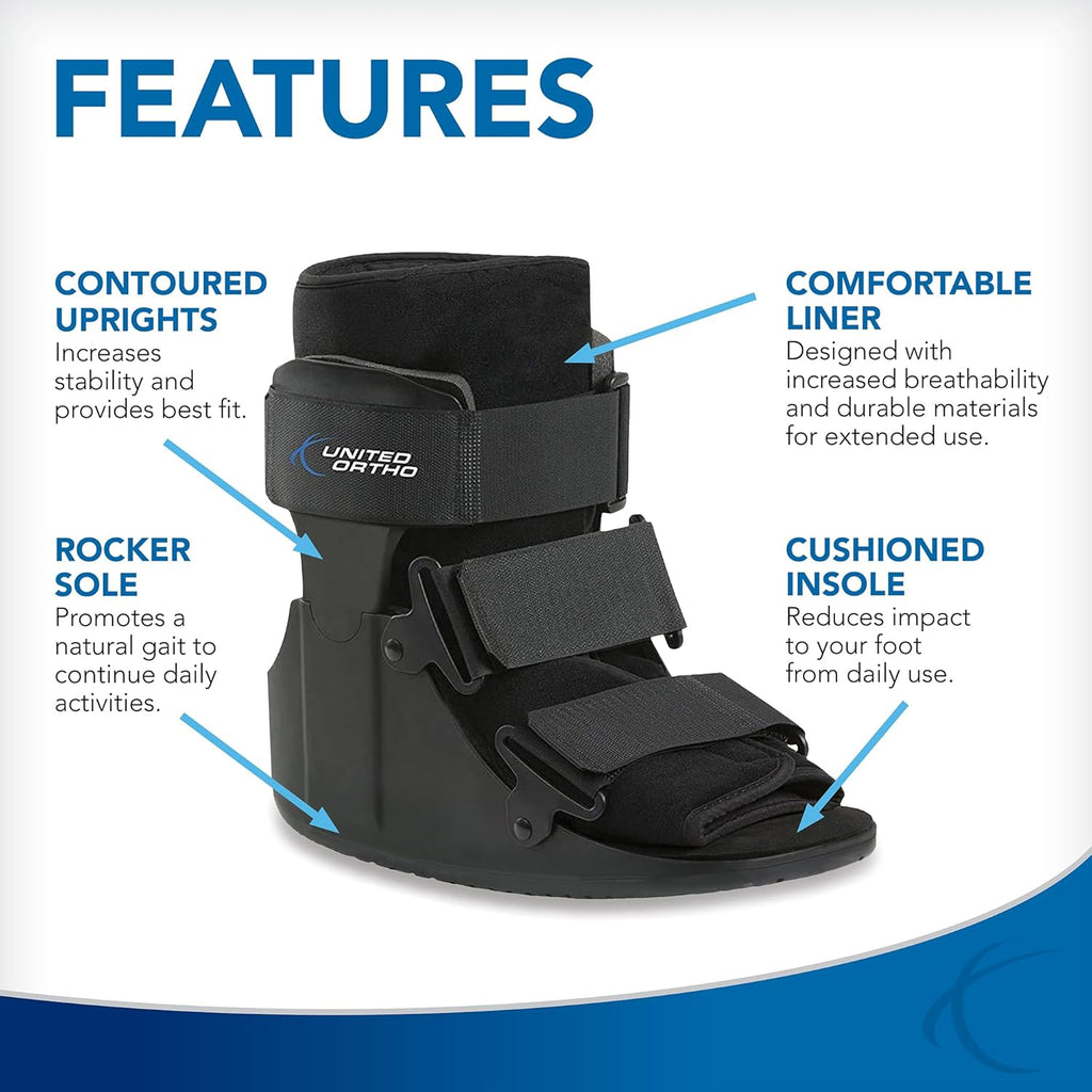 United Ortho Short Cam Walker Fracture Boot

