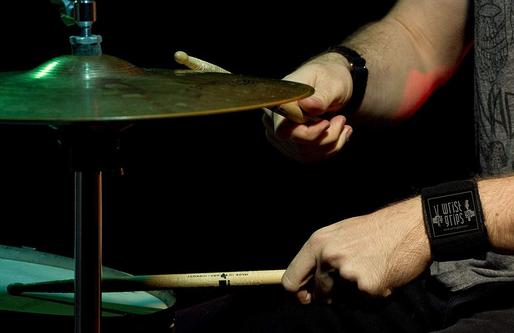 WristGrips Compression Wrist Wraps for Musicians, Carpal Tunnel, Tendonitis, Arthritis

