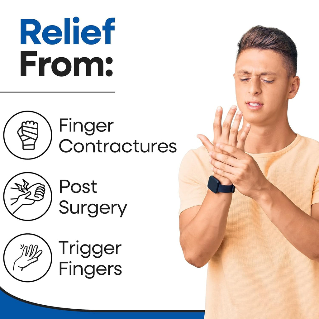Armstrong America Trigger Finger Splint Finger Brace with Metal Straightener Support

