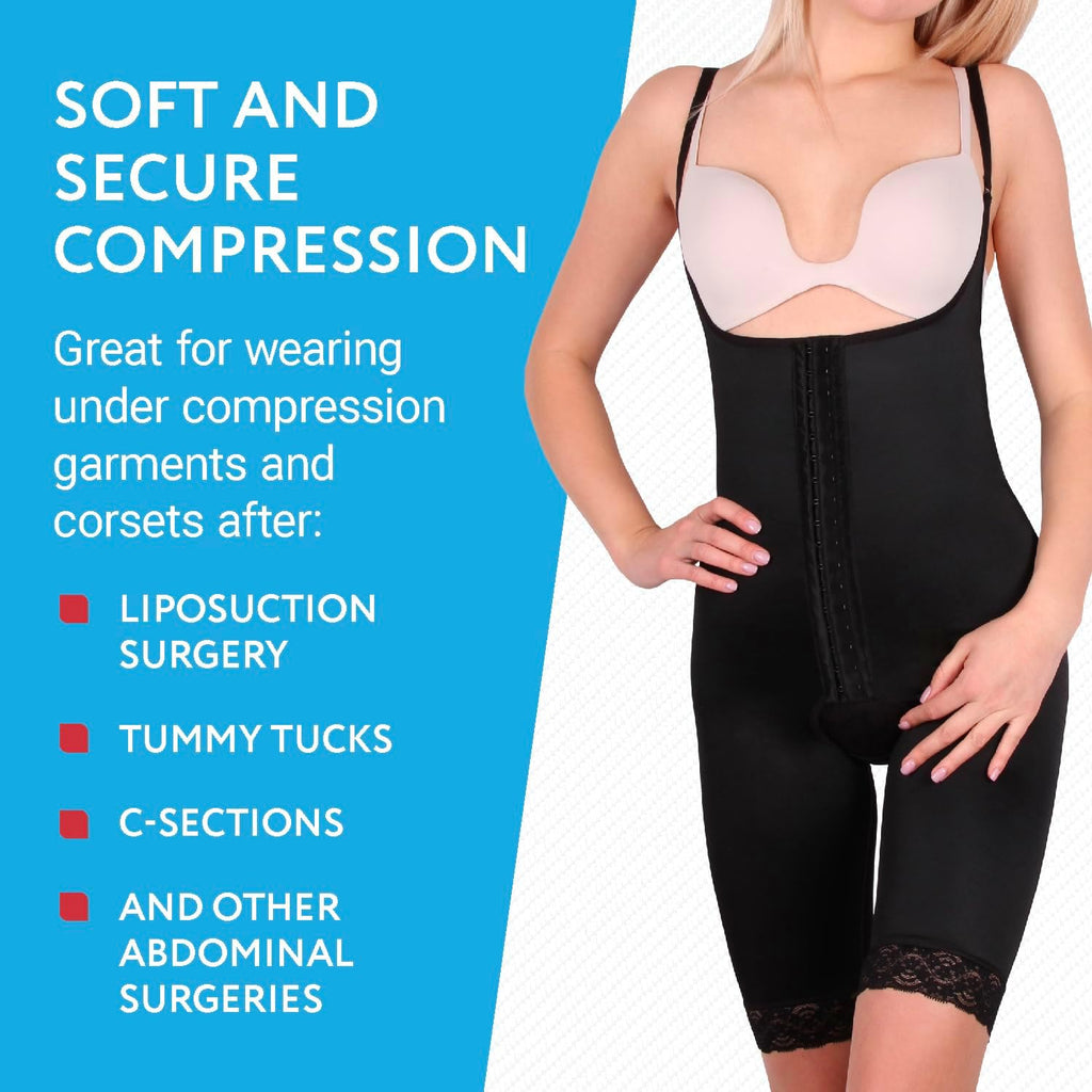 IMPRESA Liposuction Foam Pads for Abdominal Binder and Tummy Tuck Compression

