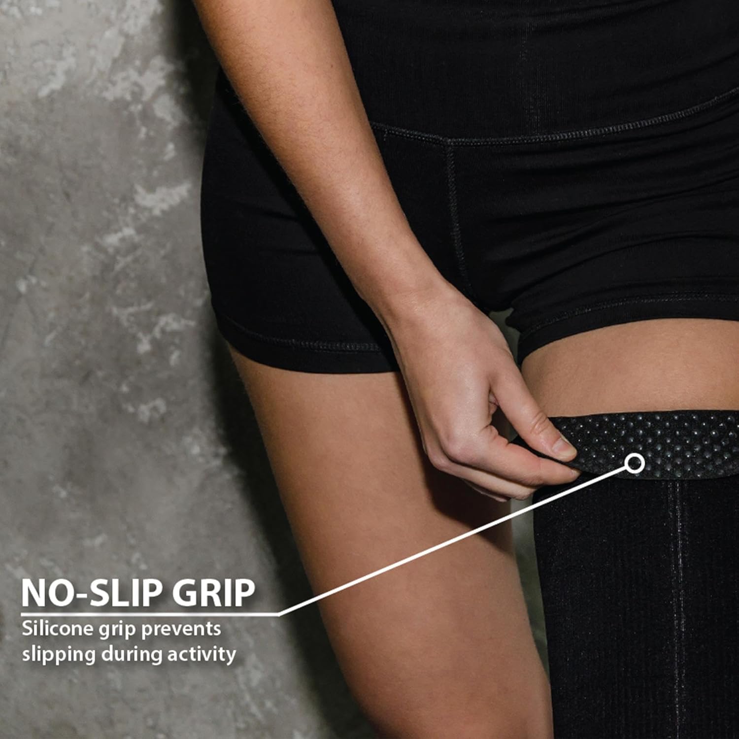 Zensah Thigh Compression Sleeve for Hamstring, Quad Strain and Groin Support

