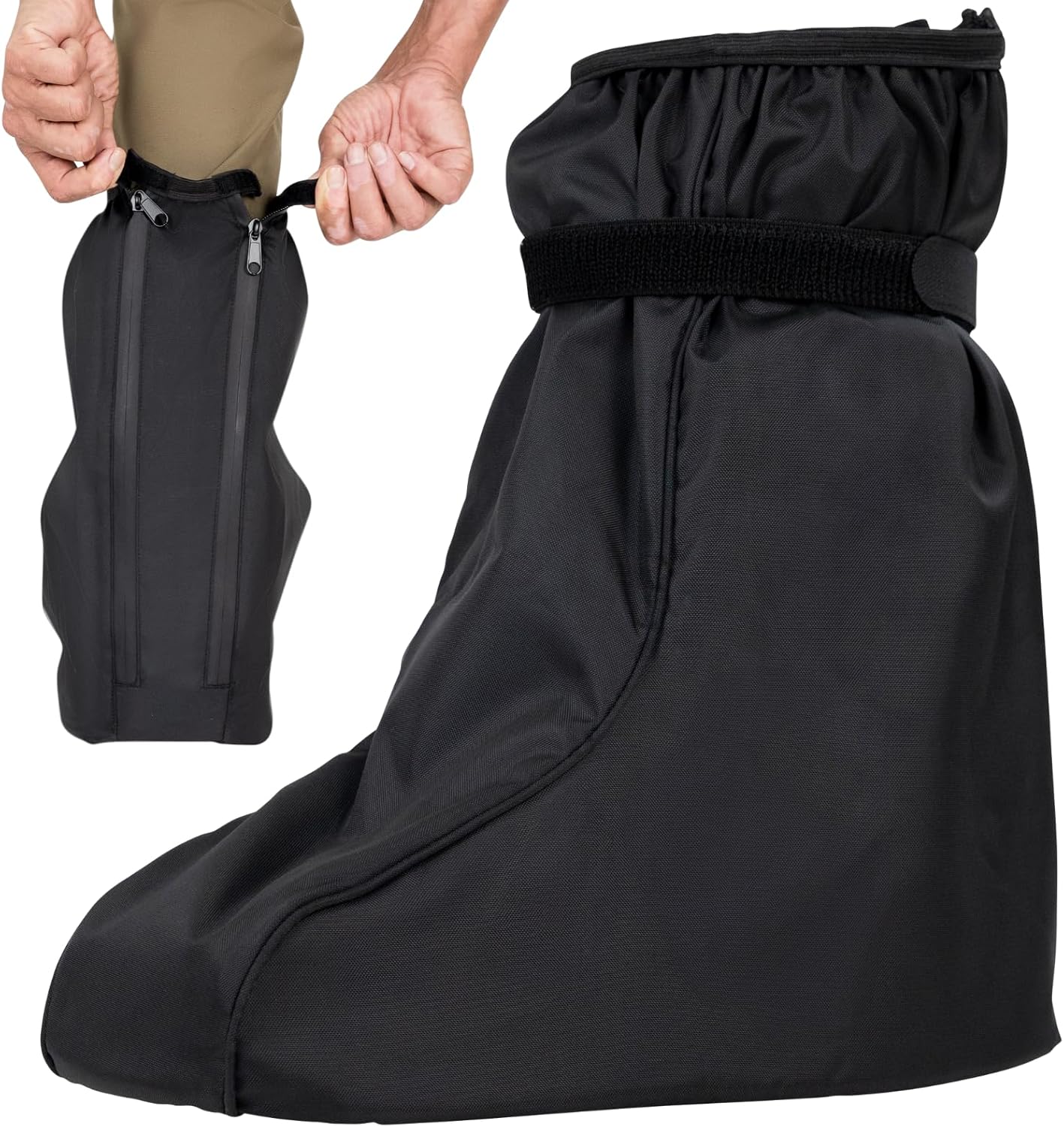 Vive Walker Boot Cover Waterproof for Brace, Cast, Rain and Snow, Non-Slip

