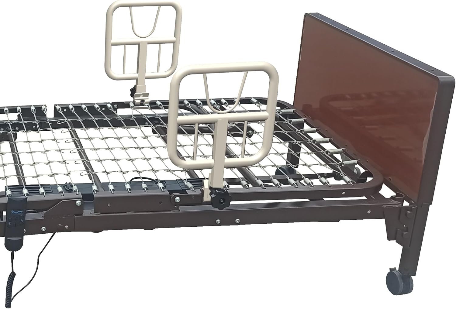 AireMed Bed Assist Rails for Metal Hospital Beds, Safety Transfer Support (Set of 2)

