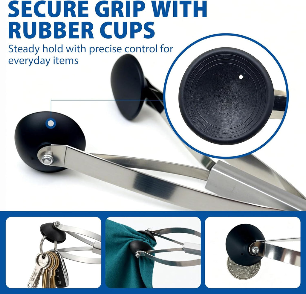 30 Inch Reacher Grabber Tool with Rubber Suction Cups for Easy Pickups

