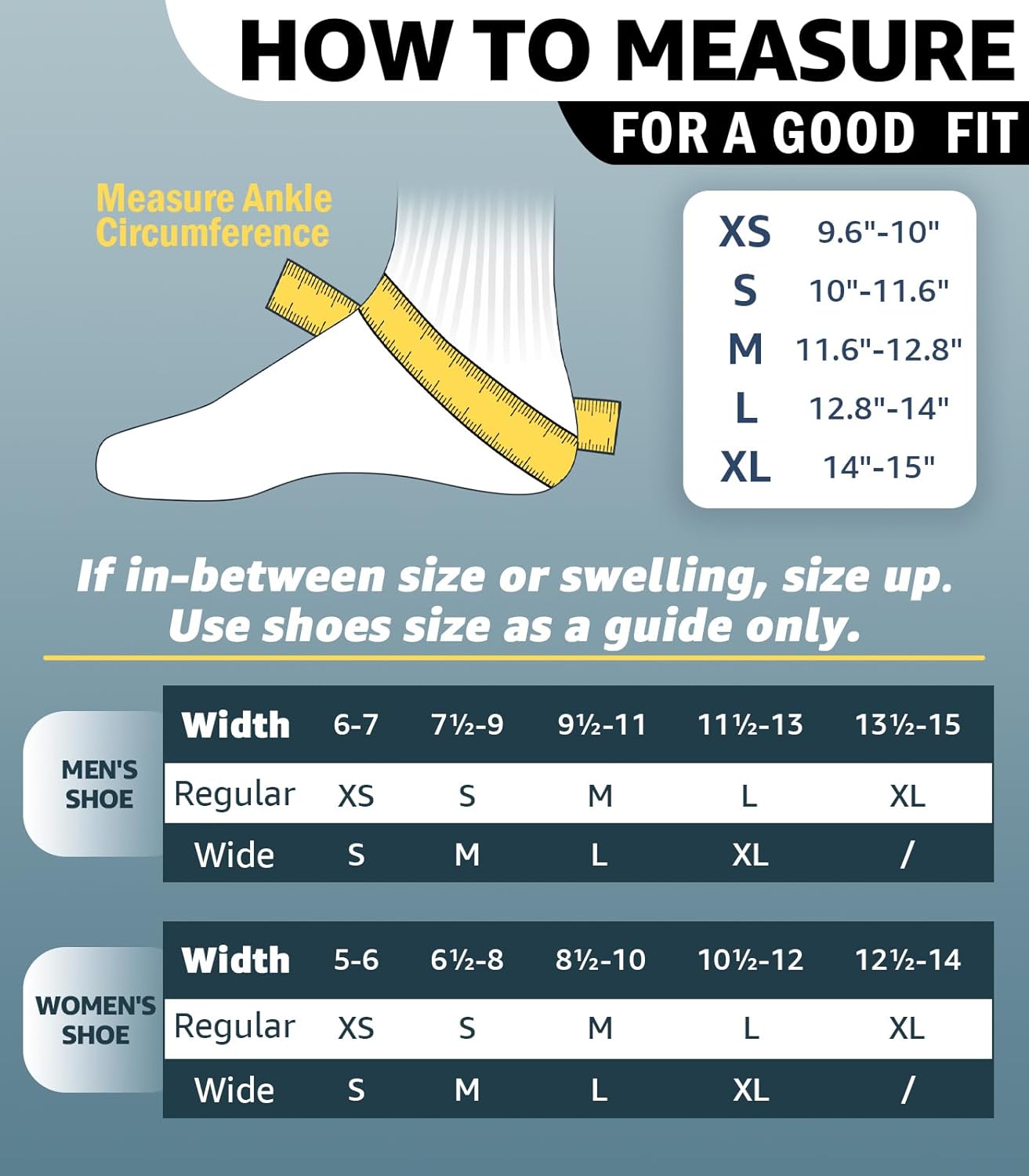 ZOELION Auto-Adaptive Ankle Brace with Flex Support and Hook-and-Loop Closure

