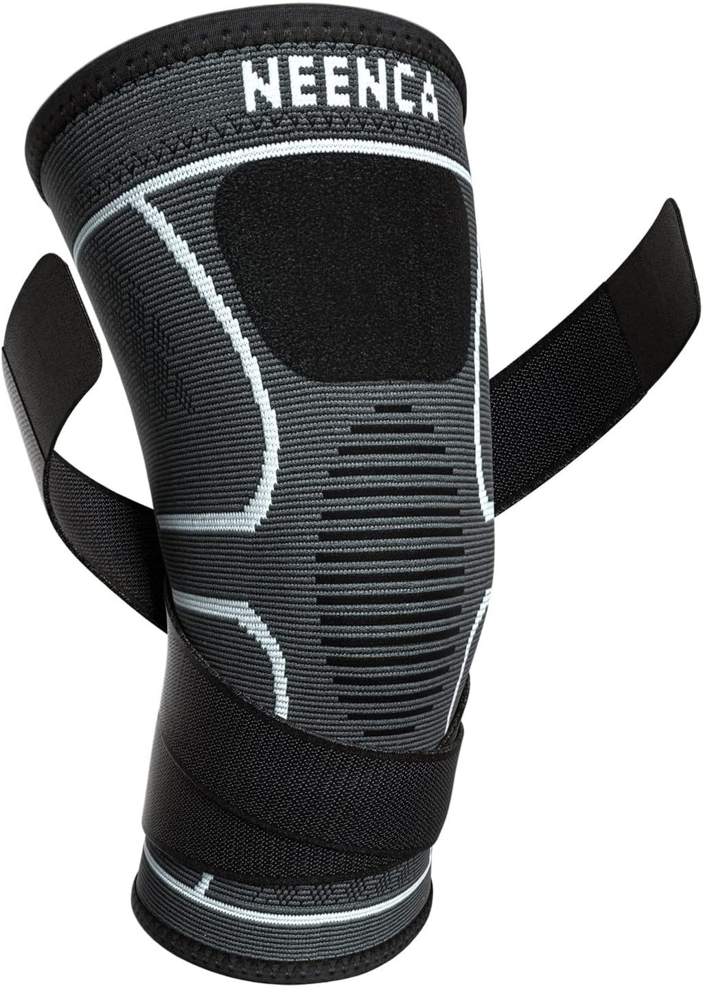 NEENCA Knee Braces for Knee Pain Compression Knee Sleeves with Adjustable Straps

