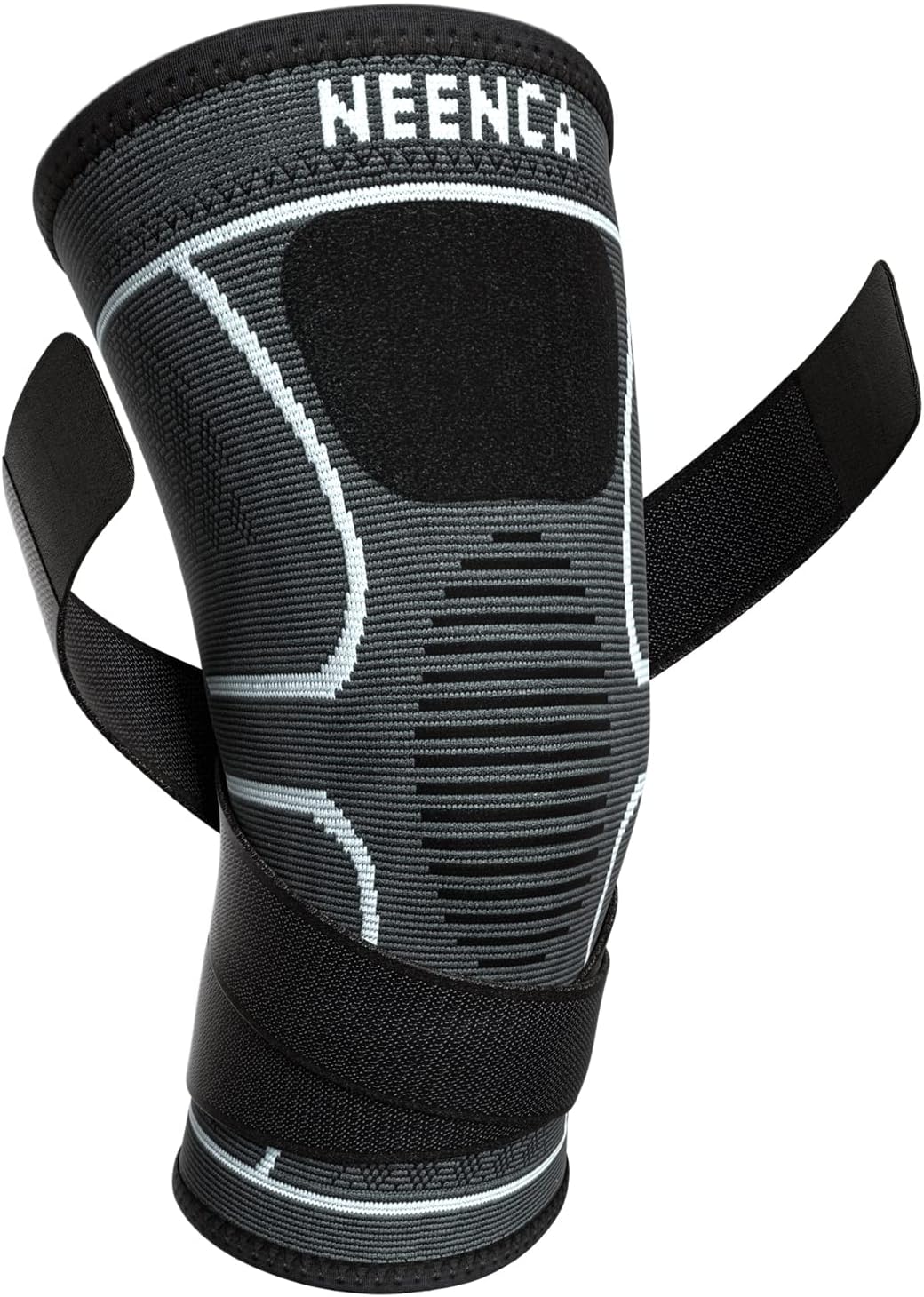 NEENCA Knee Braces for Knee Pain Compression Knee Sleeves with Adjustable Straps

