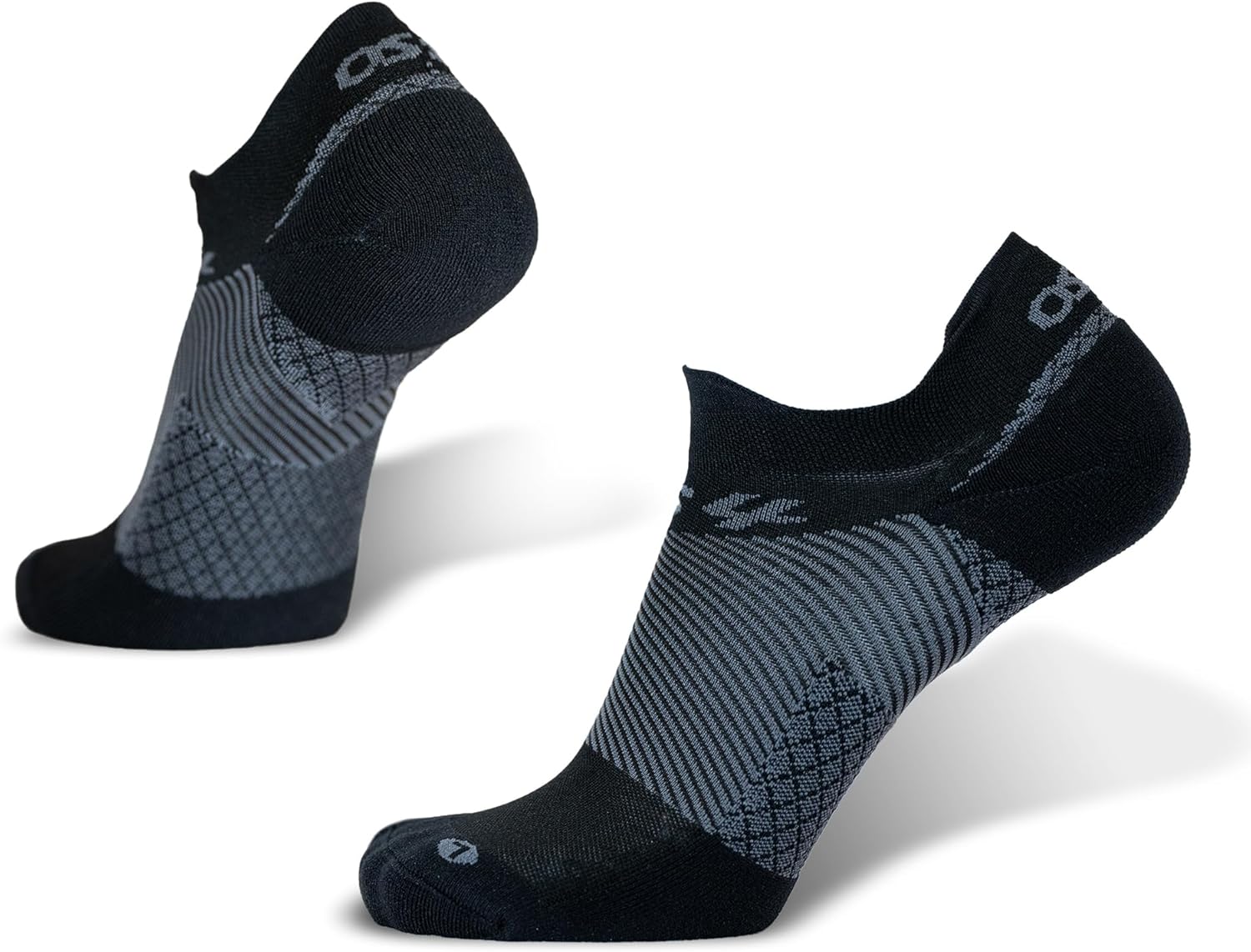 OS1st FS4 Plantar Fasciitis No Show Socks for Heel and Arch Pain Relief

