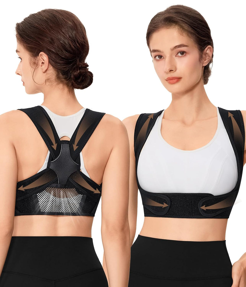 URSEXYLY Posture Corrector for Women Breathable Back Brace Adjustable Support

