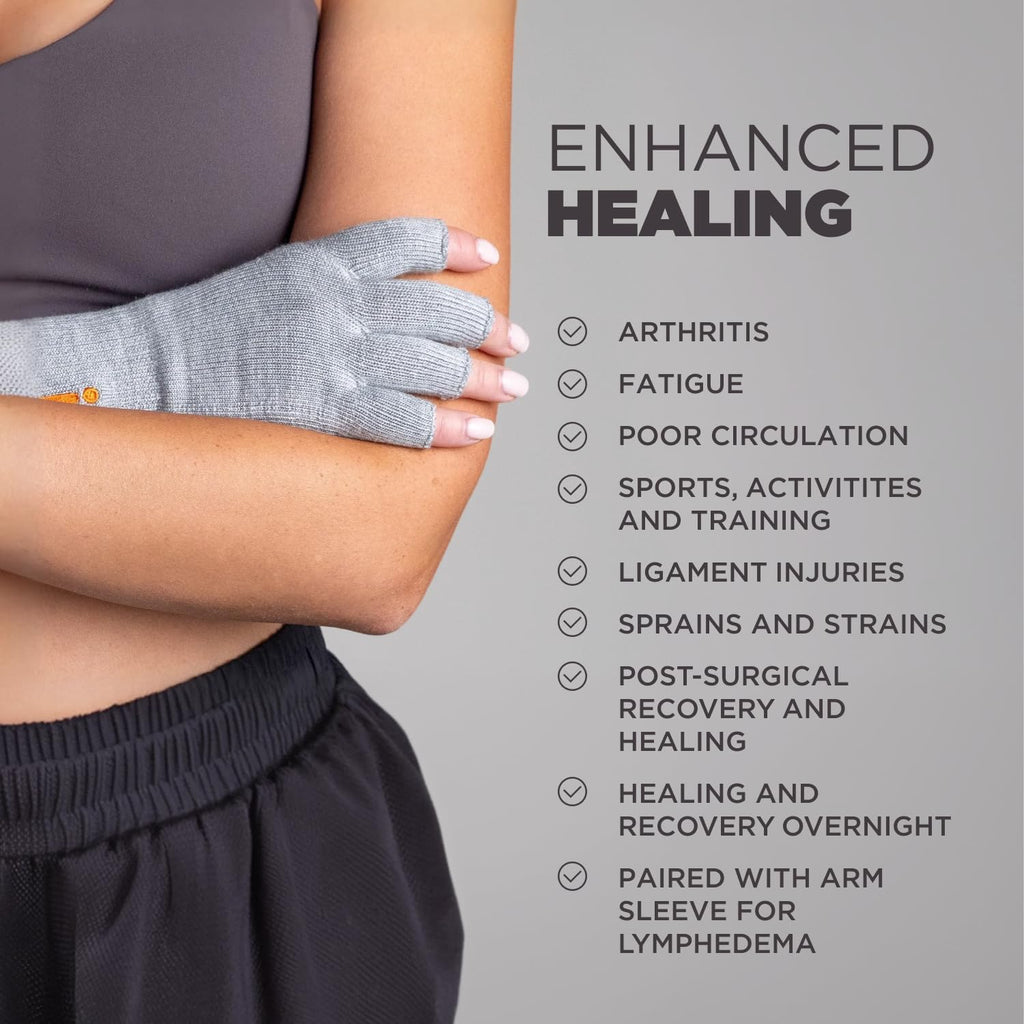 Incrediwear Fingerless Circulation Gloves for Arthritis Support

