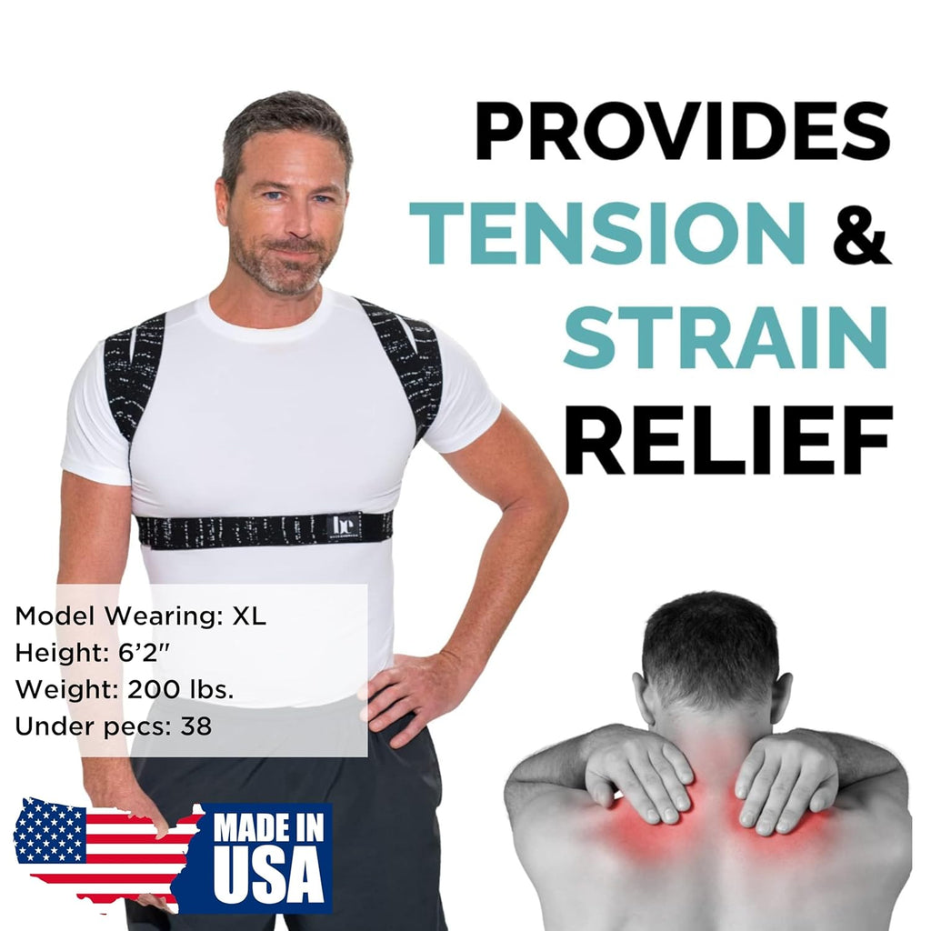 BackEmbrace Posture Corrector Posture Brace for Men and Women, Adjustable Shoulder


