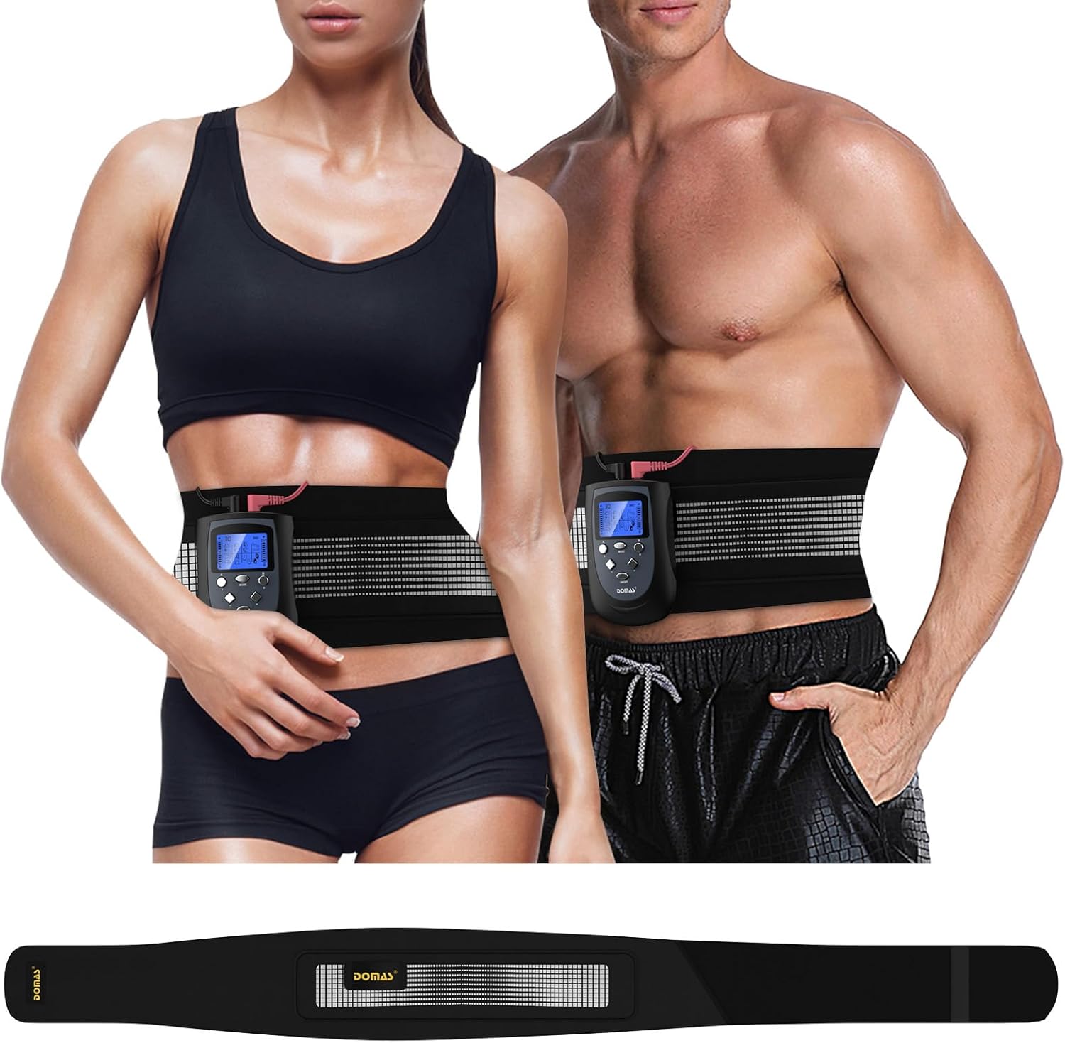 DOMAS EMS Abdominal Toning Belt Electronic Muscle Stimulator

