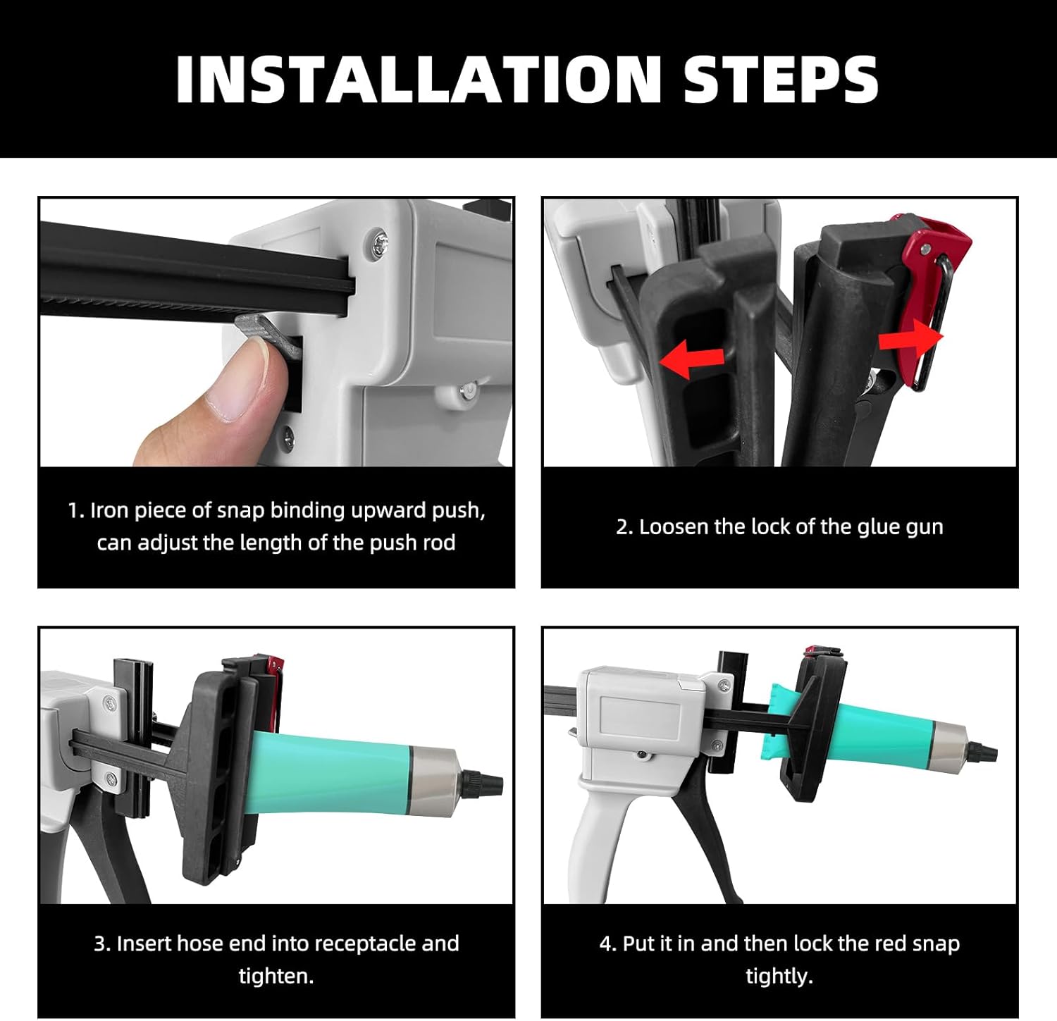 Manual Tube Squeezing Glue Gun Silicone Extruder for Toothpaste and Glue Tubes

