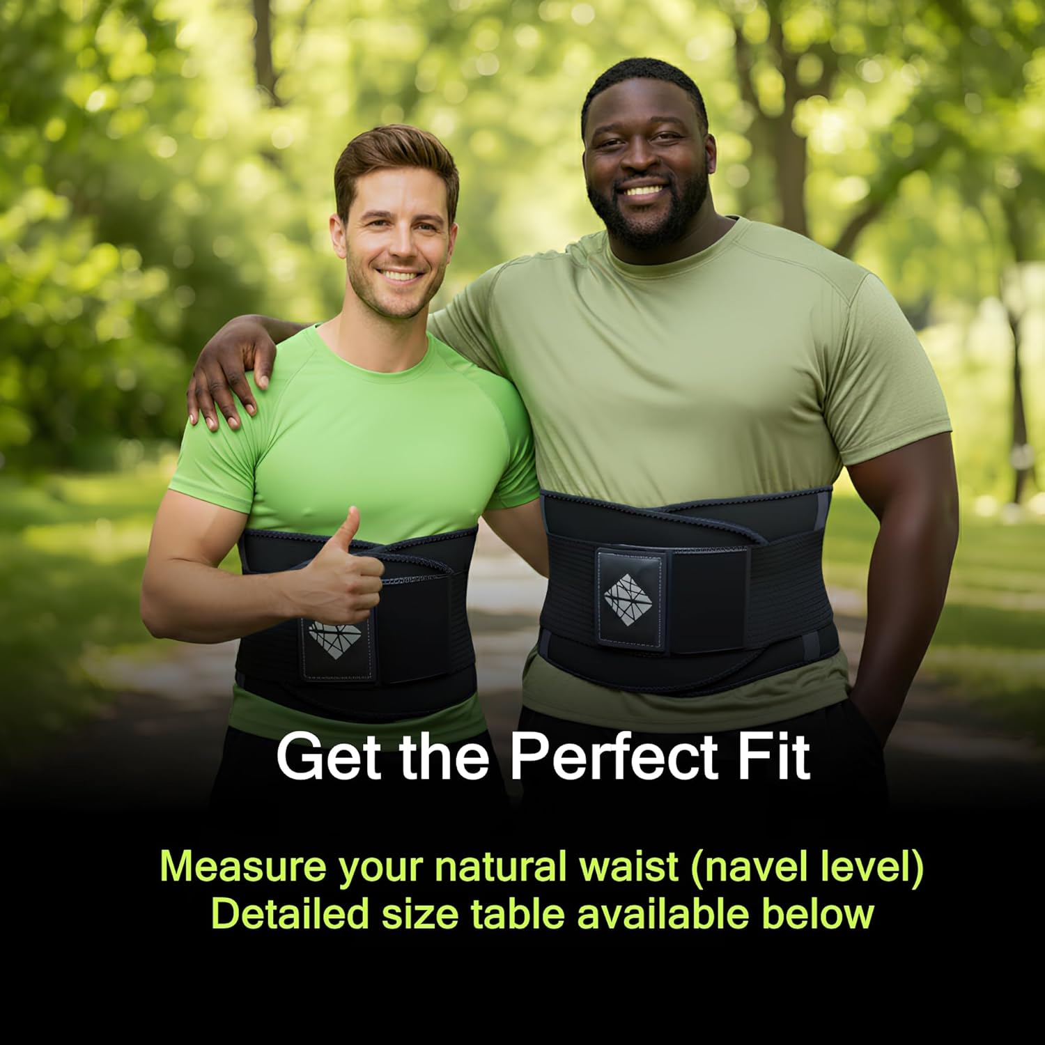 Plus Size Lower Back Brace for Lumbar Support, Adjustable Sciatica Support


